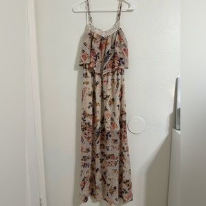 Floral Cream Dress